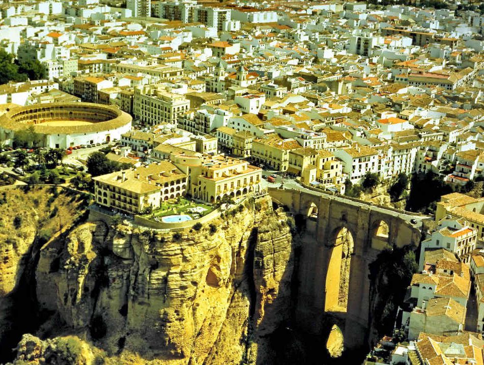 The breathtaking city of Ronda in southern Spain.